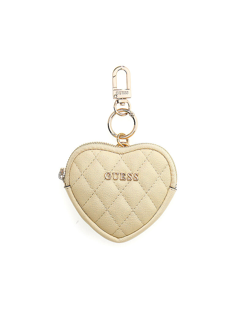 GUESS Geldbörse HEART gelb