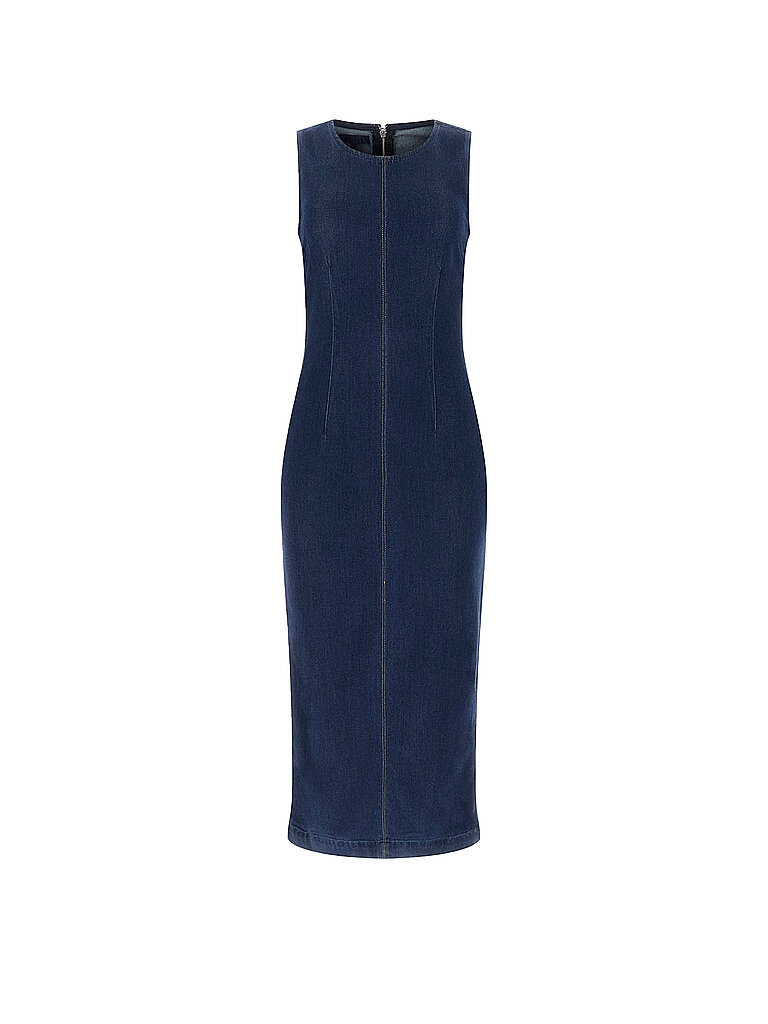 Midikleid DAHLIA dunkelblau L damen