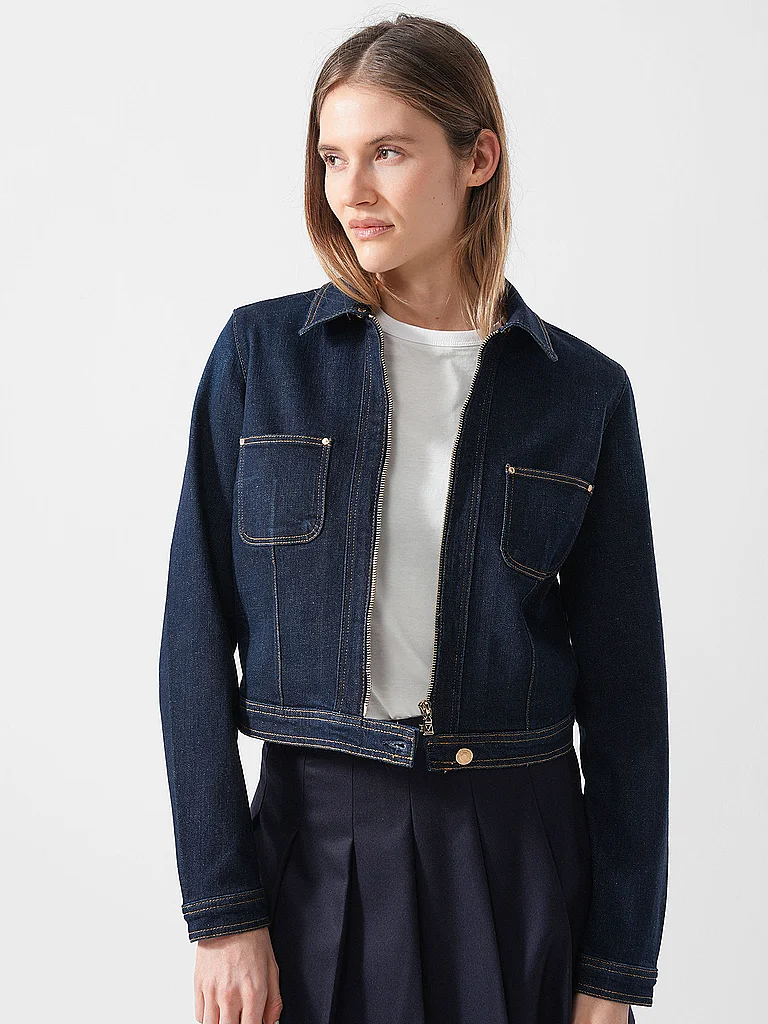 Guess Jeansjacke AMELIE dunkelblau   L damen 2
