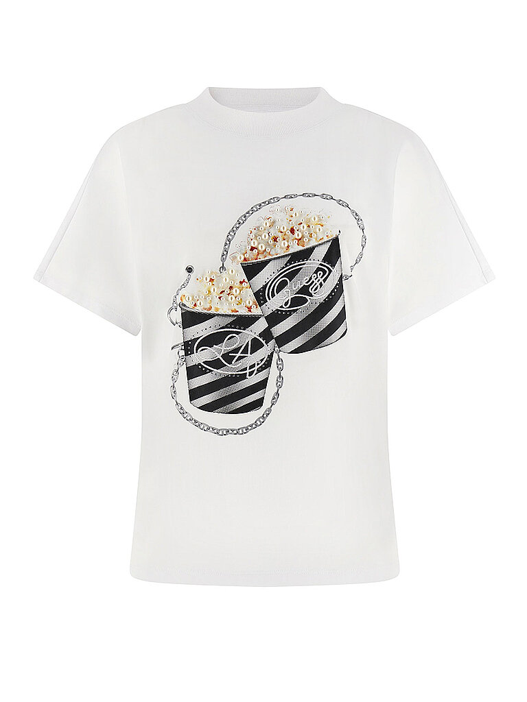 Guess T-Shirt weiss XL damen