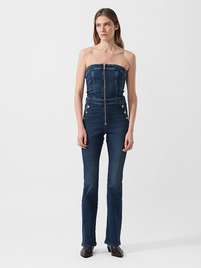 Jumpsuit Flared Fit VALE dunkelblau 28 damen