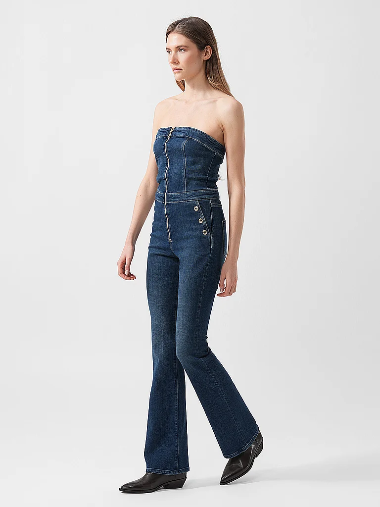 Guess Jumpsuit Flared Fit VALE Dark Blue 28 2