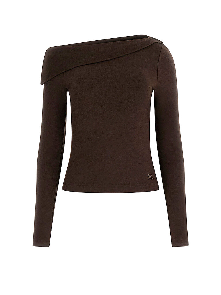 Langarmshirt DAMIANA braun XL damen