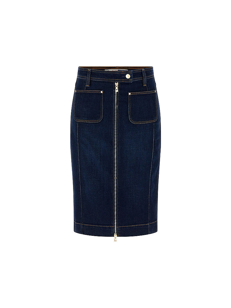 GUESS Jeansrock ROSITA LONGUETTE dunkelblau | 26