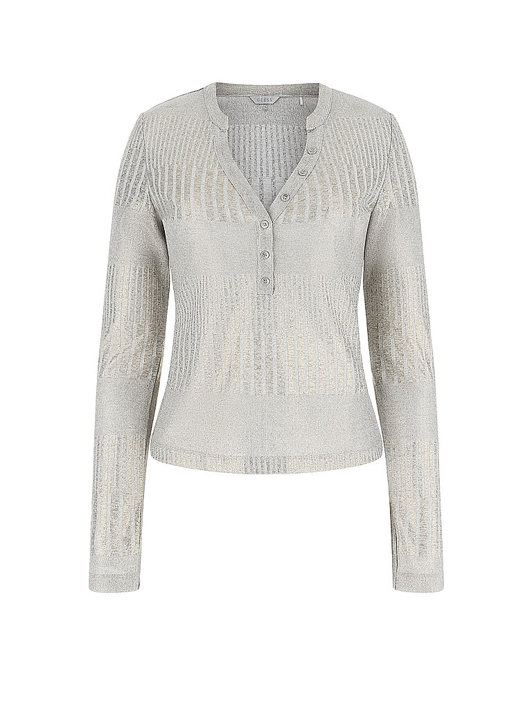 Langarmshirt MARILENA silber S damen