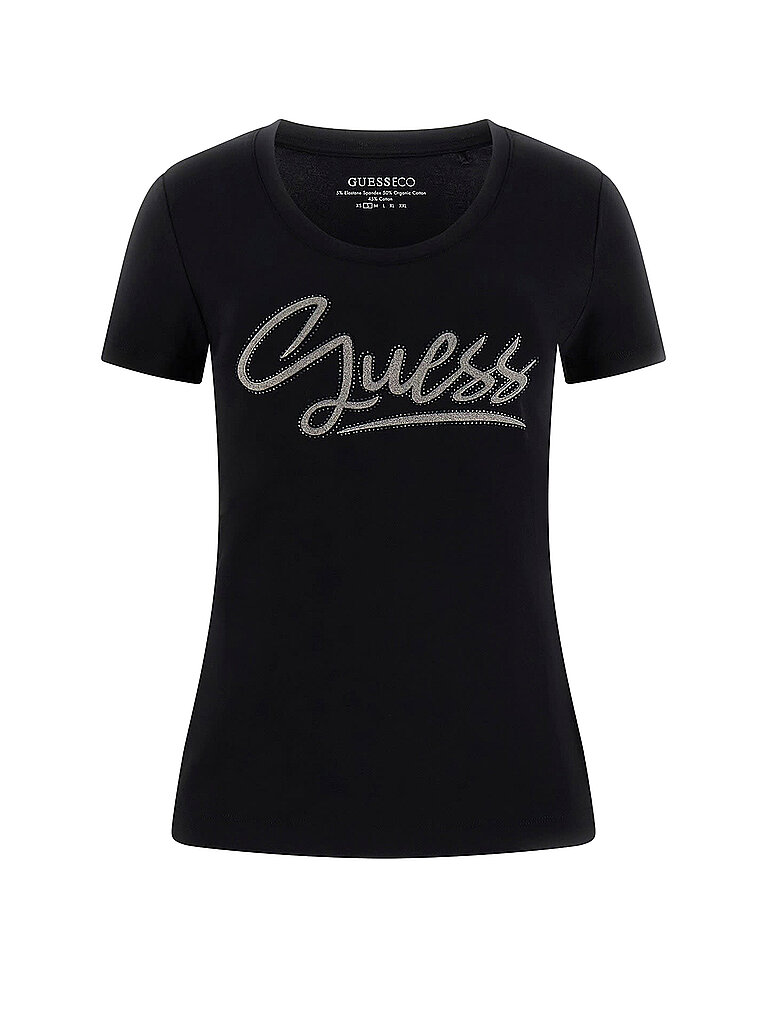 Guess T-Shirt schwarz M damen