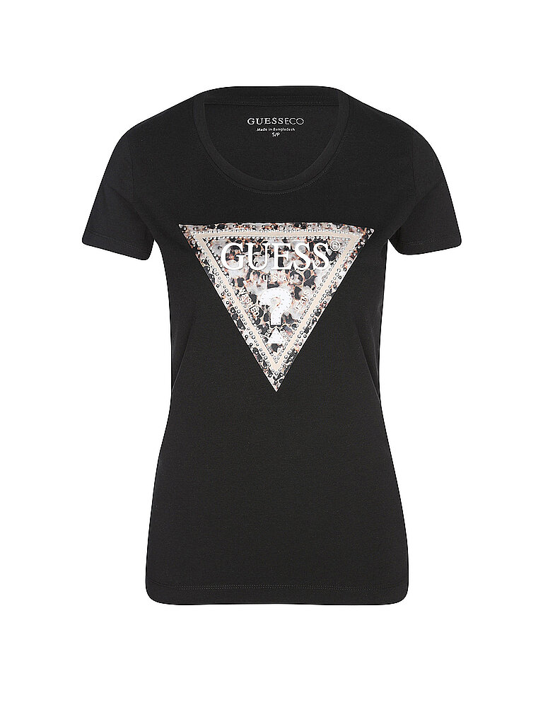 Guess T-Shirt schwarz S damen
