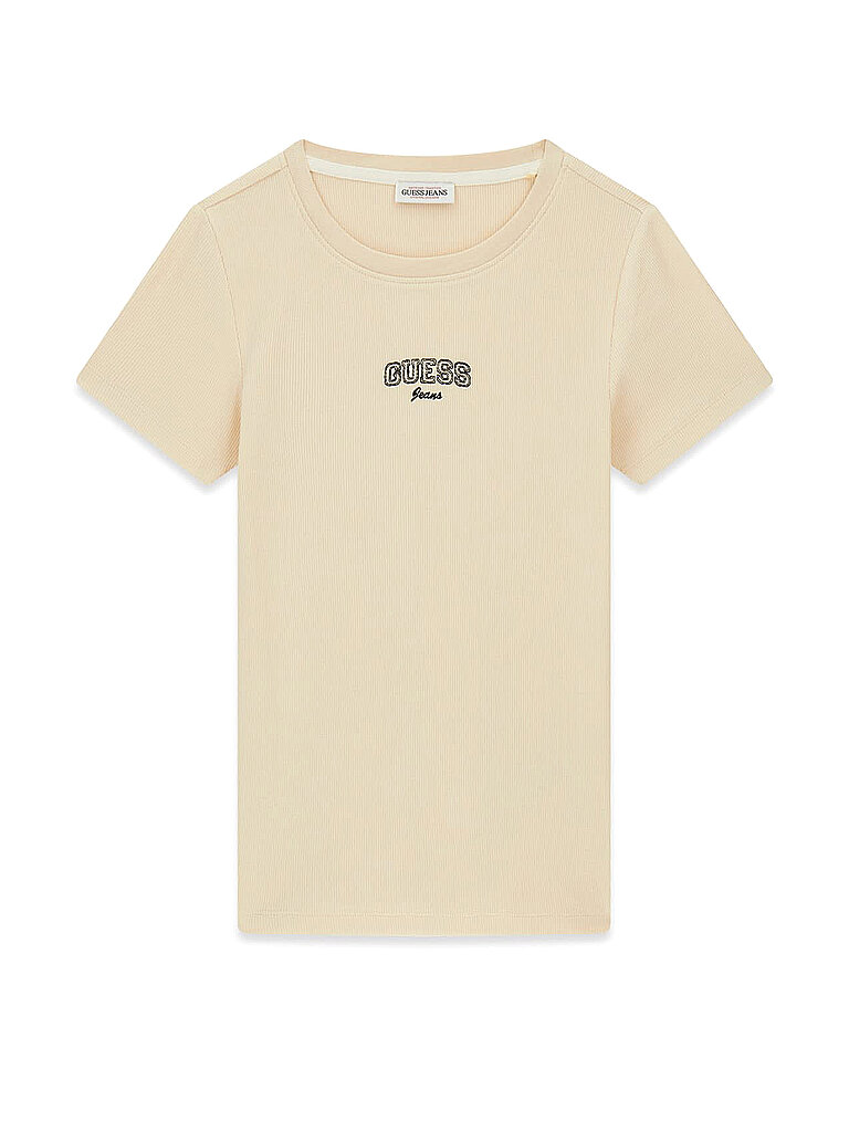 Guess T-Shirt beige M damen