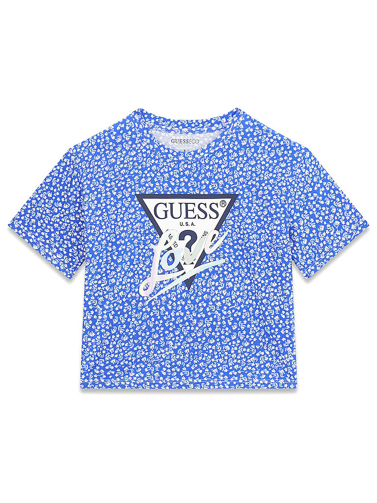 GUESS Mädchen T-Shirt  blau | 152