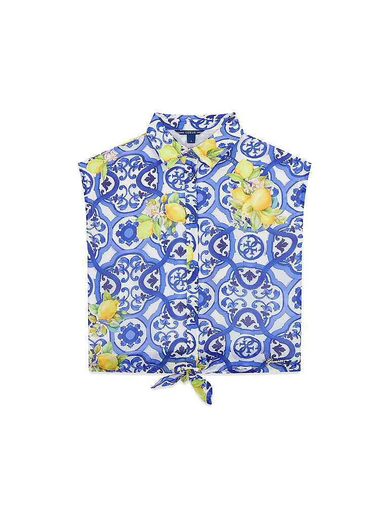 GUESS Mädchen Bluse  blau | 152