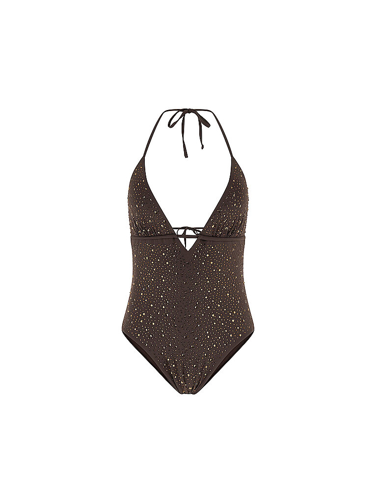 GUESS Badeanzug IVY braun | M