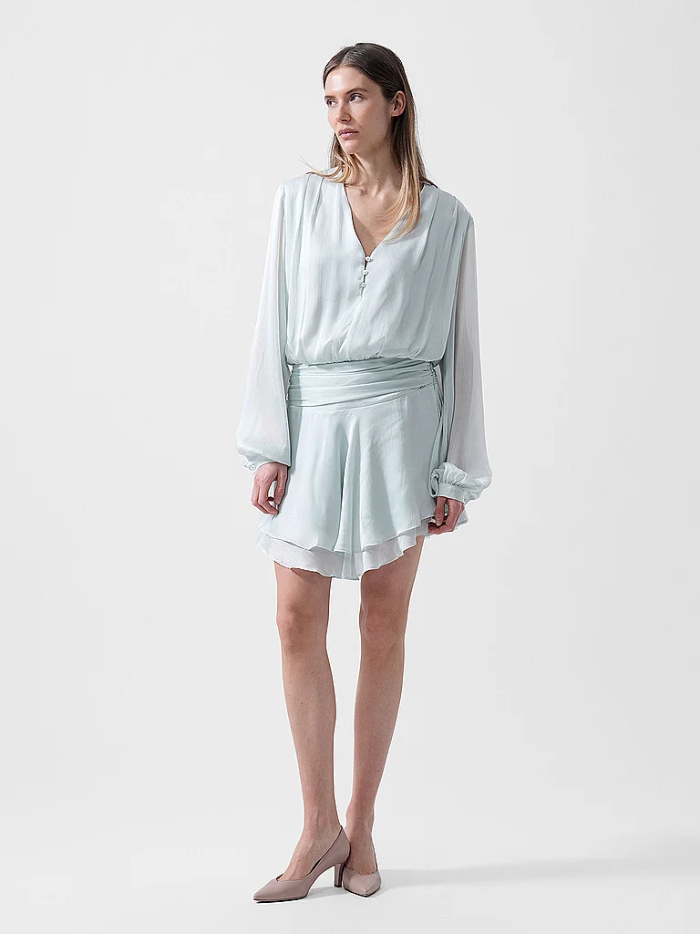 Guess Magali Mini Dress Faded Skies XL 2