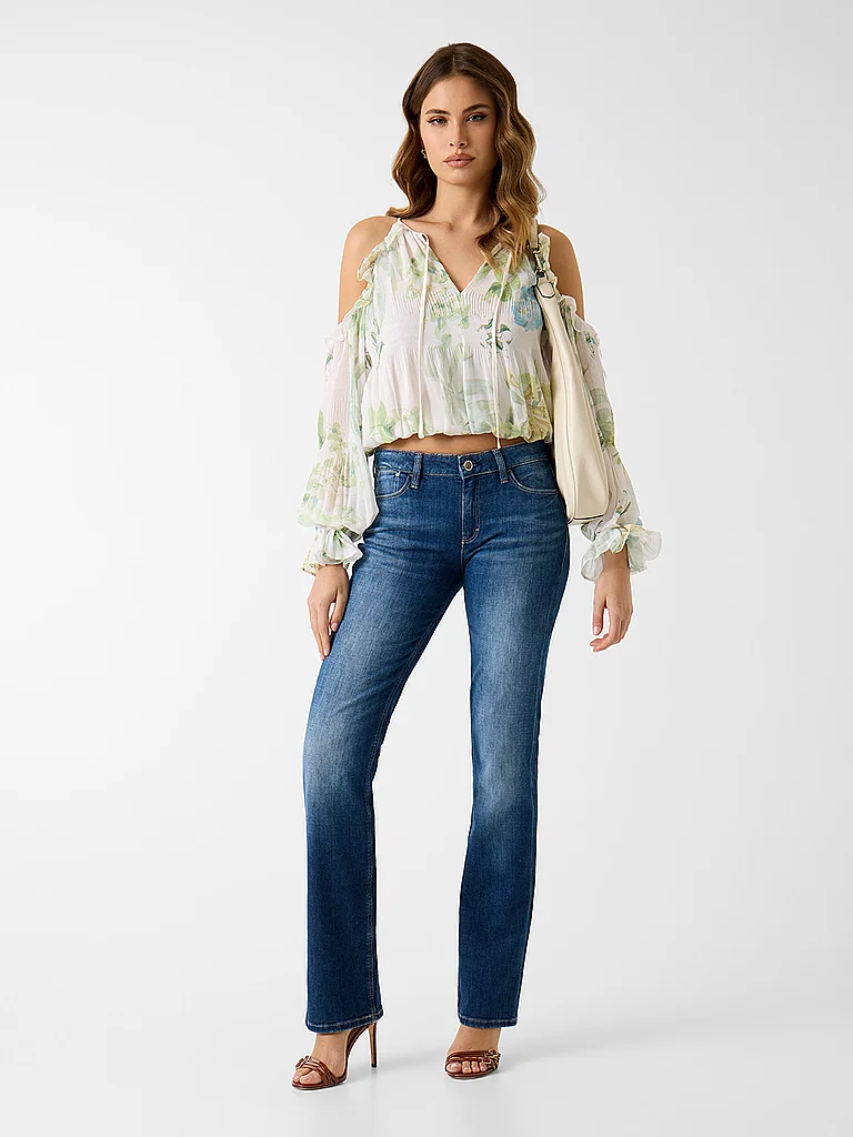 Guess Emily Blouse Shirt Cream L 2