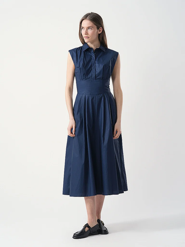 Guess Midi Dress Blackened Blue L Women 2