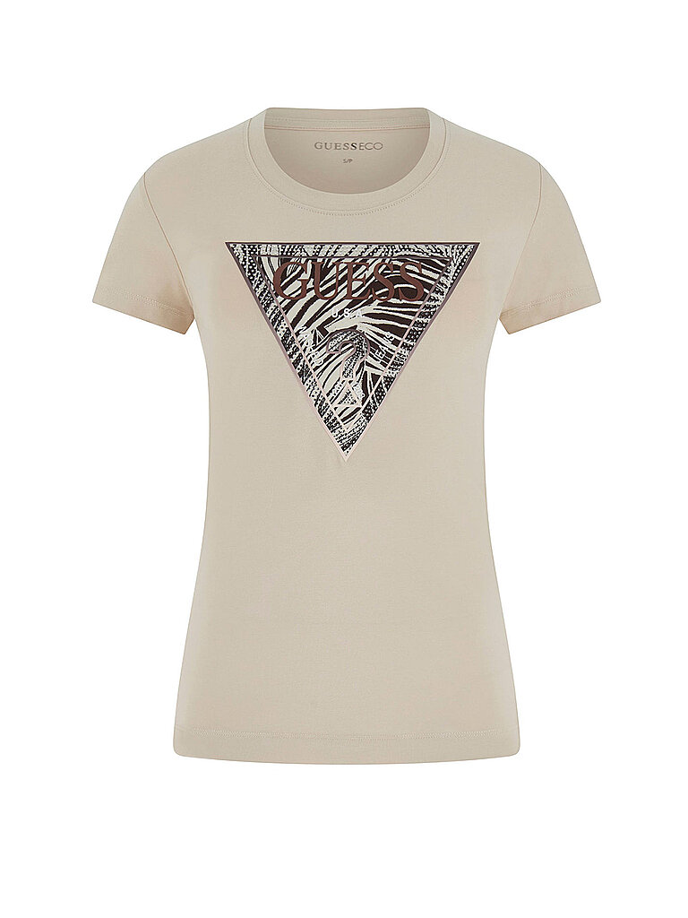 Guess T-Shirt creme XS damen