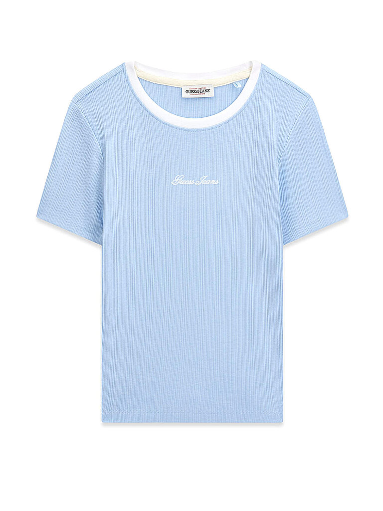 Guess T-Shirt hellblau M damen