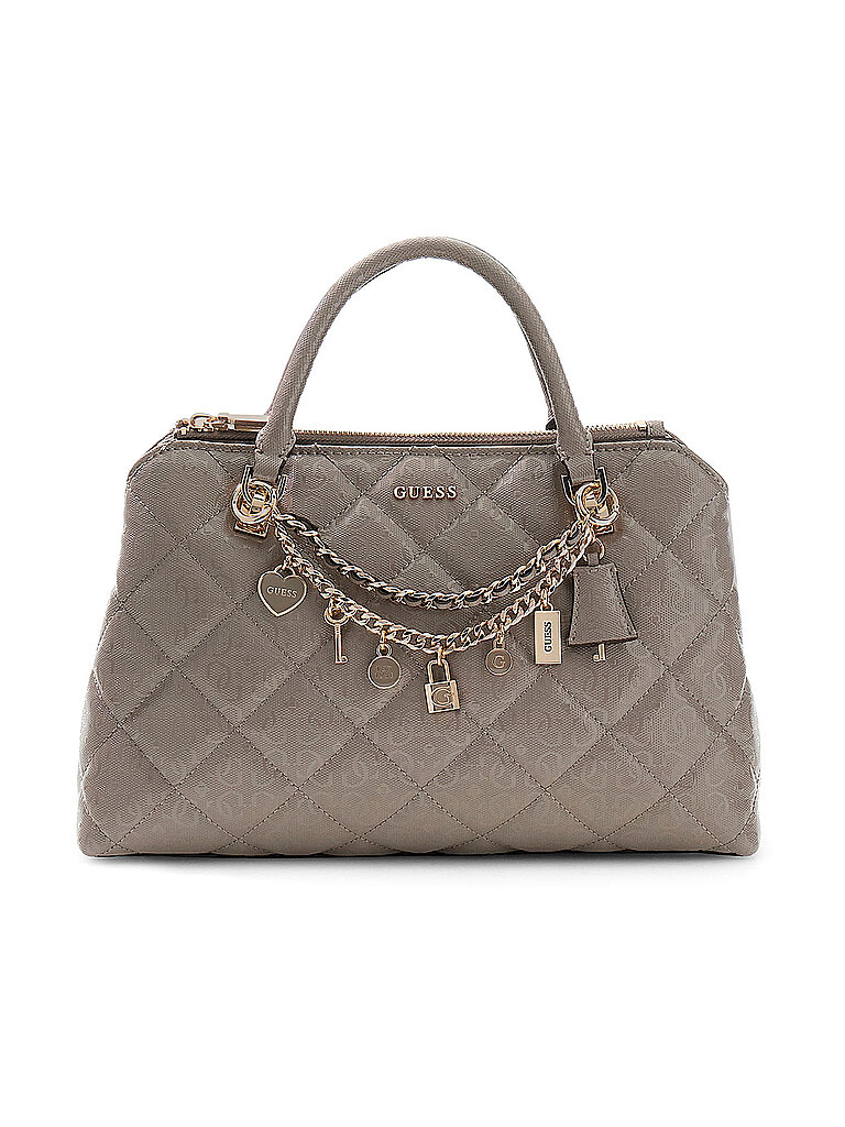 GUESS Tasche - Henkeltasche LIBBY beige