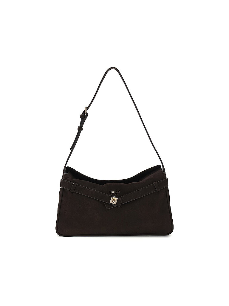 GUESS Tasche - Schultertasche ELLA braun