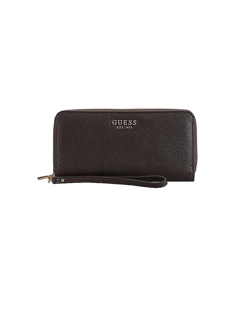 GUESS Geldbörse MELODY Large braun