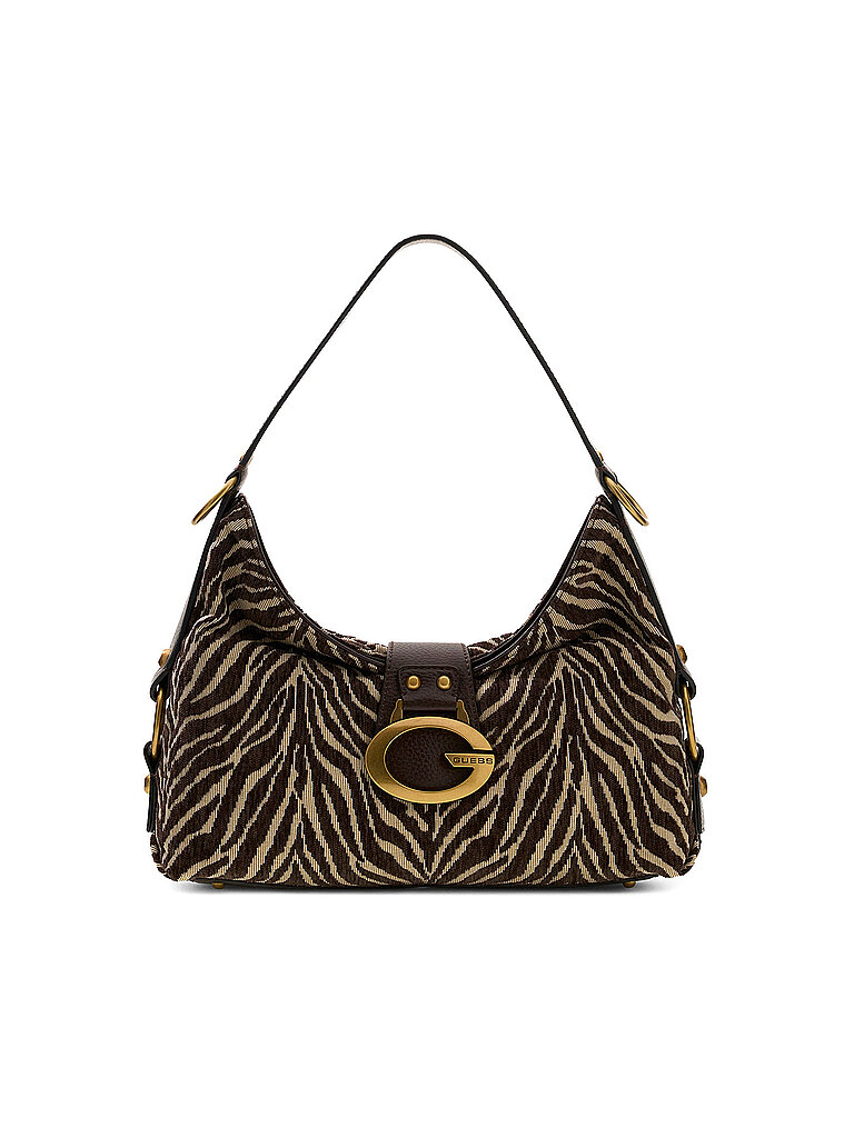 GUESS Taschen - Schultertasche CAMDEN braun
