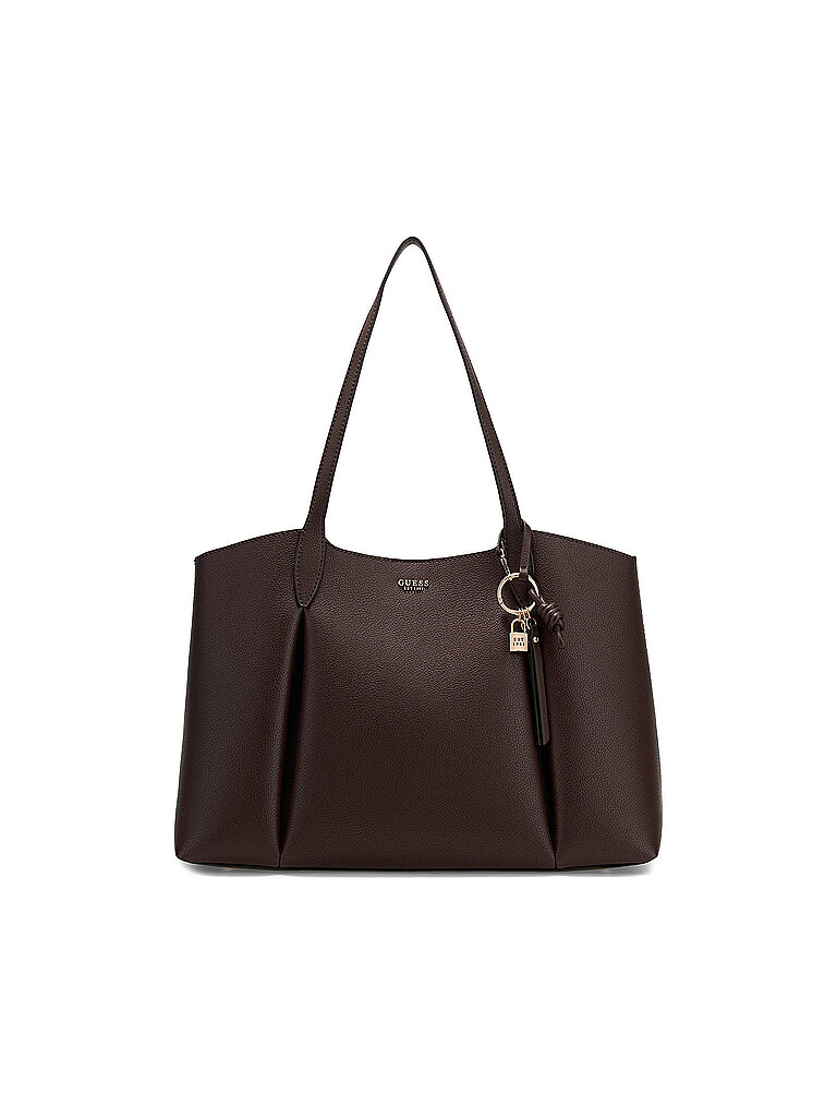 GUESS Tasche - Shopper MELODY 2 IN 1 braun