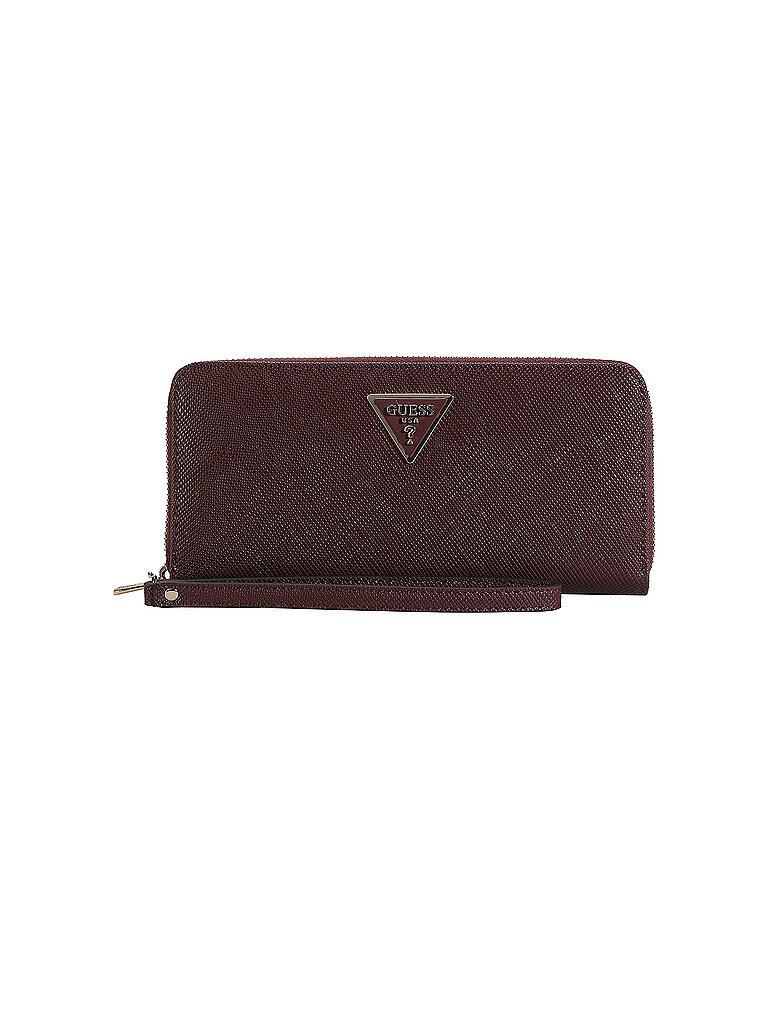 GUESS Geldbörse LAUREL Large dunkelrot