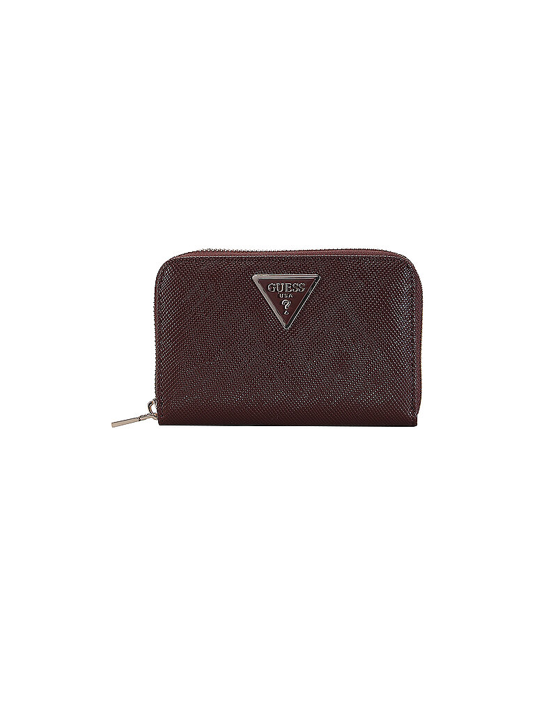 GUESS Geldbörse LAUREL II Medium dunkelrot
