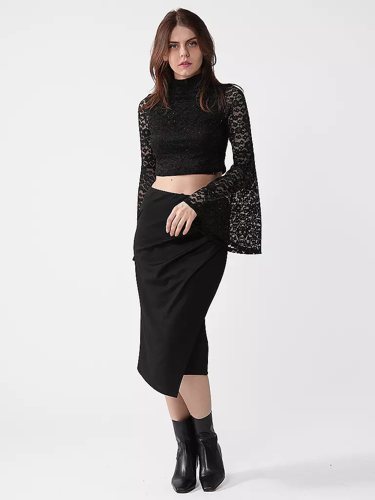 GUESS | Blusenshirt | schwarz