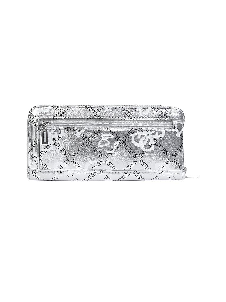 GUESS | Damenbörse "Vikky SLG" | silber