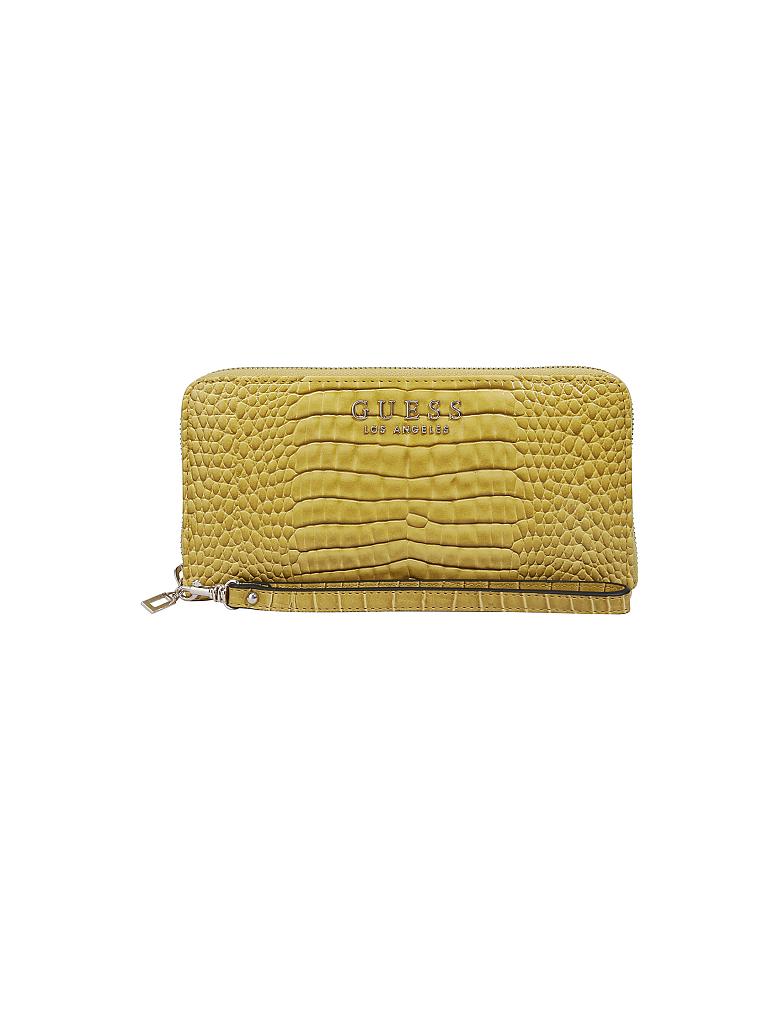 GUESS | Geldbörse "Kamryn" | gelb