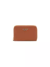GUESS | Geldbörse AMORETTE Medium | braun