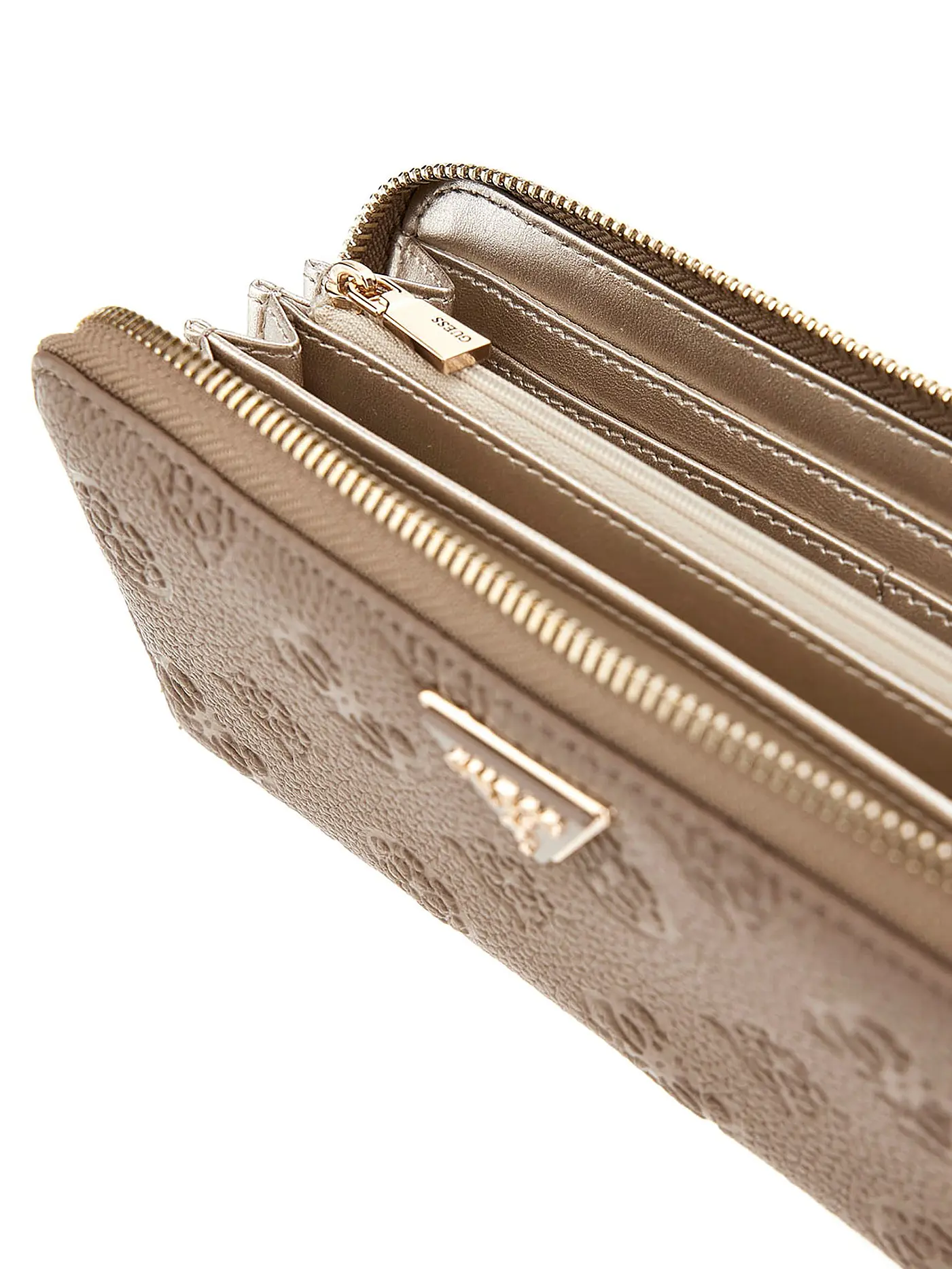 GUESS | Geldbörse CRESIDIA Large | camel