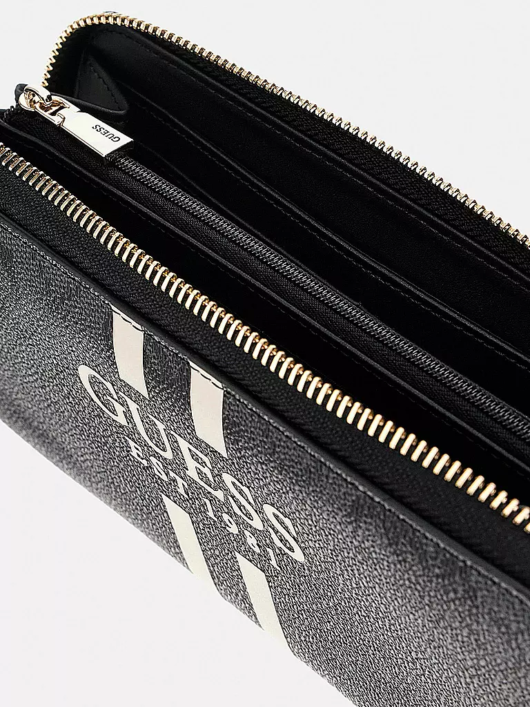 GUESS | Geldbörse LAUREL Large | schwarz