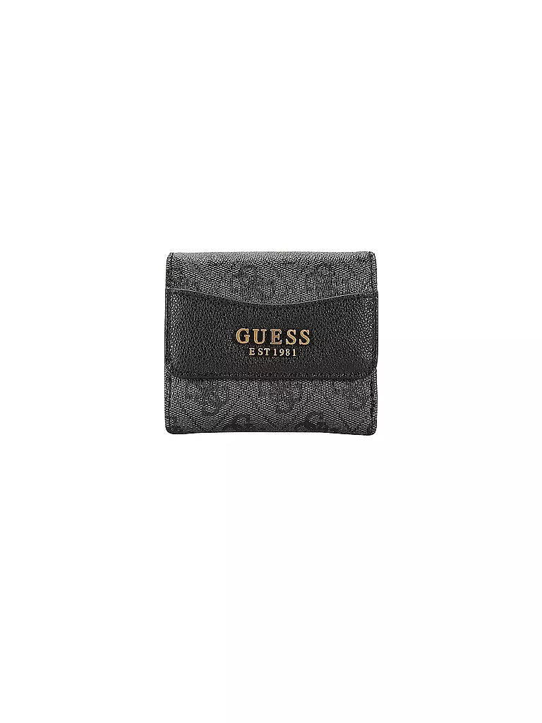 GUESS | Geldbörse NELL | schwarz