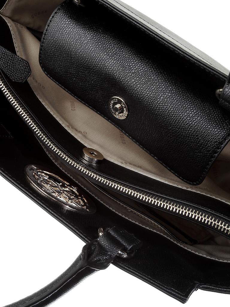 GUESS | Handtasche "Open Road" | schwarz
