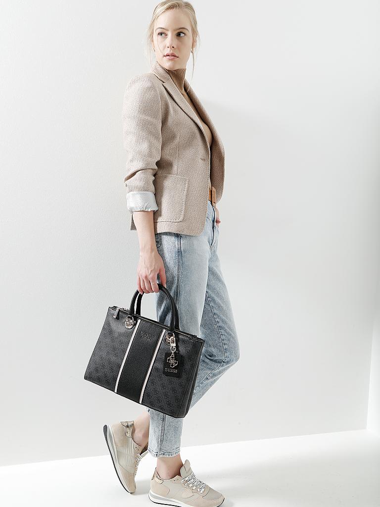 GUESS | Handtasche Cathleen | schwarz
