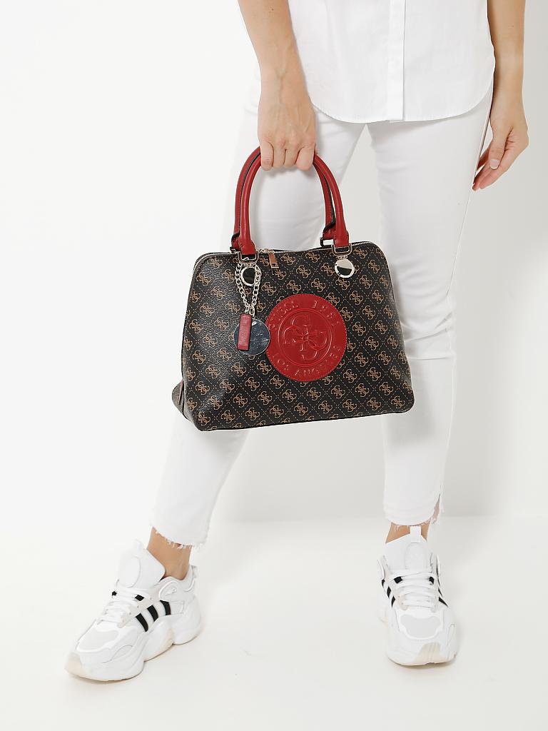 GUESS | Henkeltasche "Aline" | braun