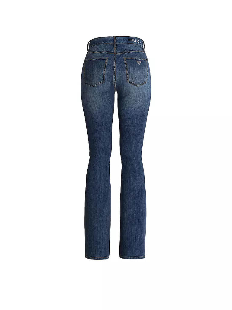 GUESS | Highwaist Jeans Bootcut Fit | dunkelblau