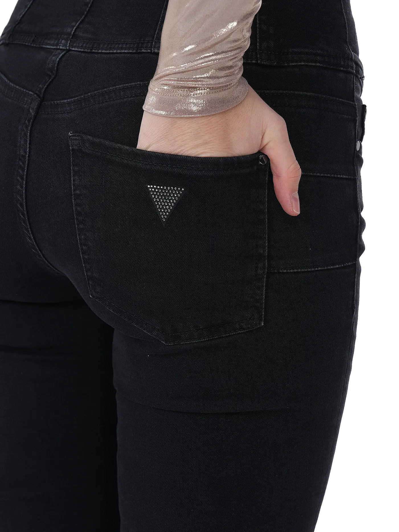 GUESS | Jeans Bootcut Fit  | schwarz