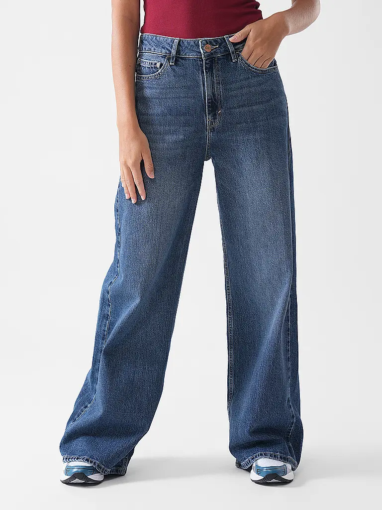 GUESS | Jeans Wide Leg  | dunkelblau