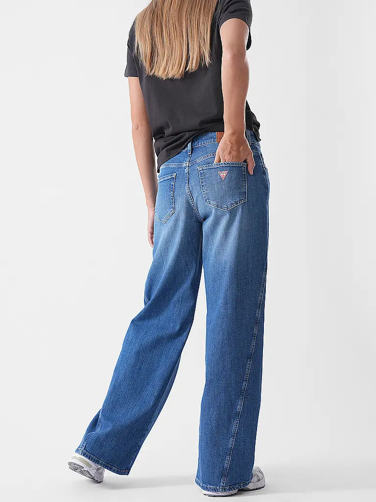GUESS | Jeans Wide Leg  | blau