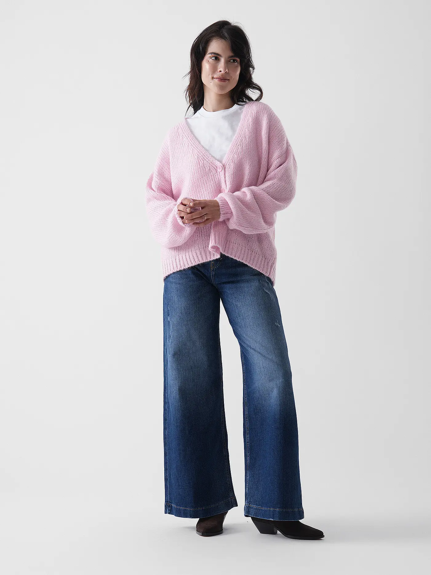 GUESS | Jeans Wide Leg BELLAGIO | dunkelblau