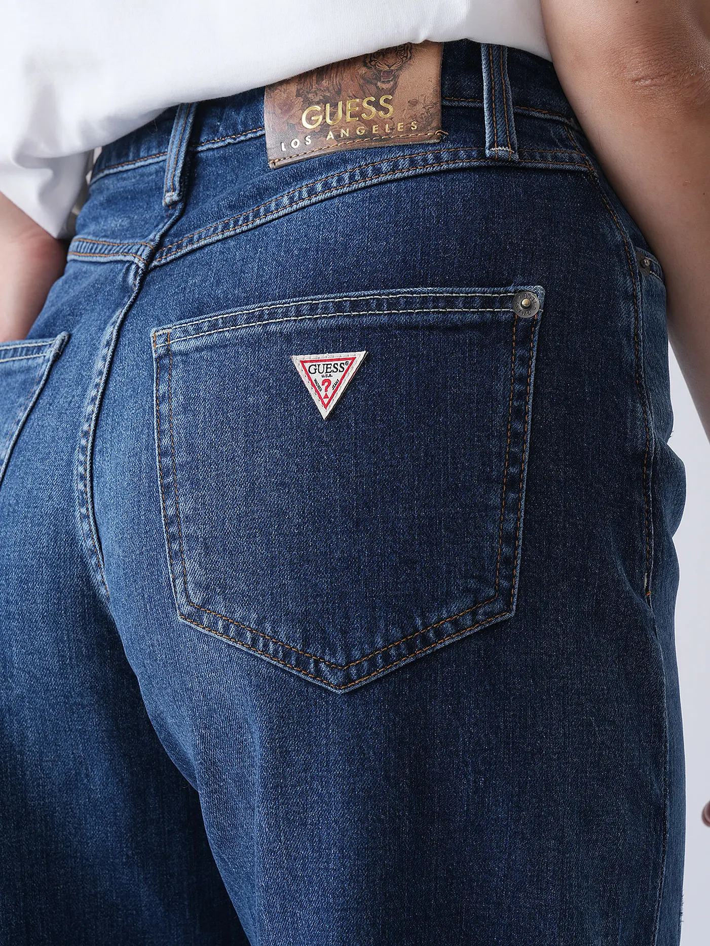 GUESS | Jeans Wide Leg BELLAGIO | dunkelblau
