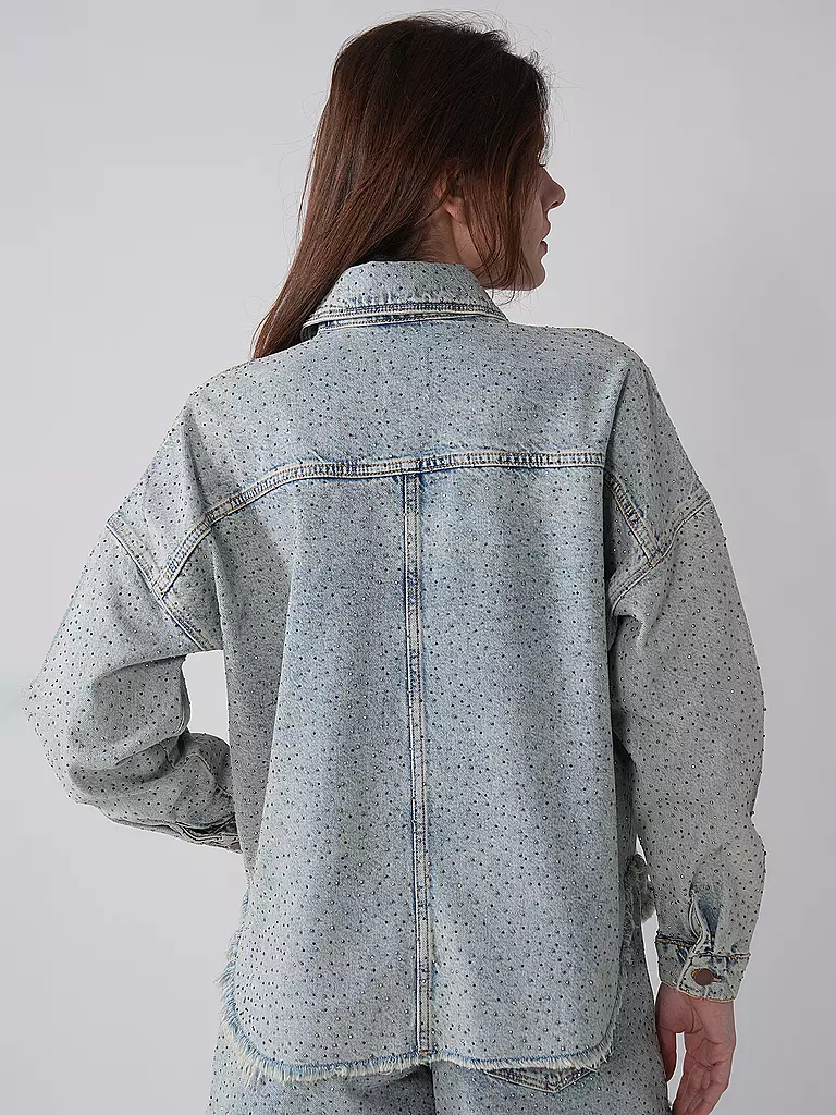 GUESS | Jeansbluse | hellblau