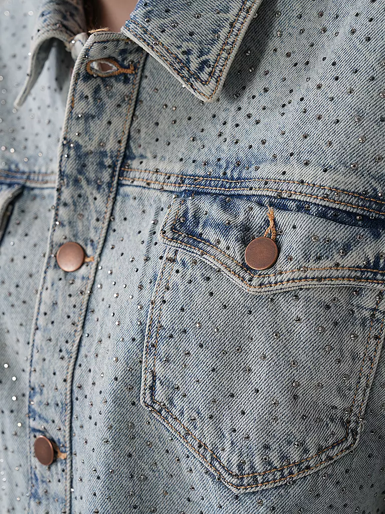 GUESS | Jeansbluse | hellblau