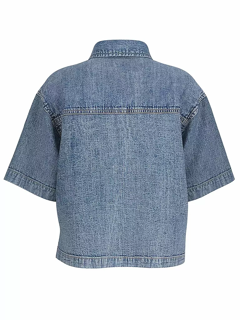 GUESS | Jeansbluse | blau