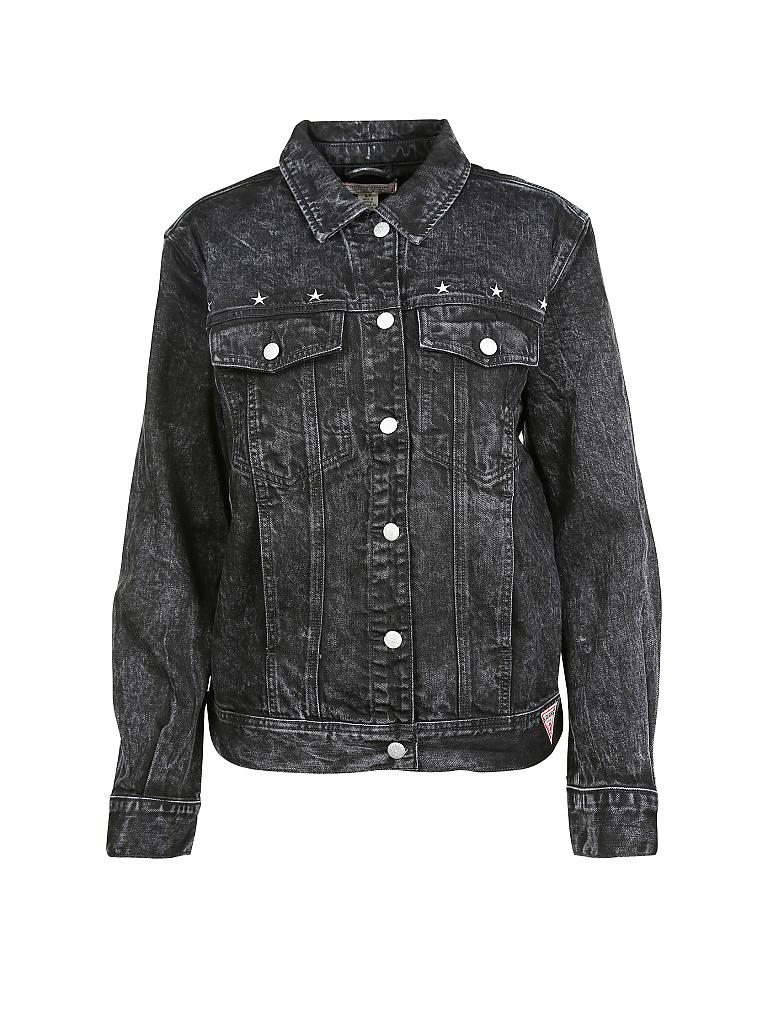 GUESS | Jeansjacke  | schwarz