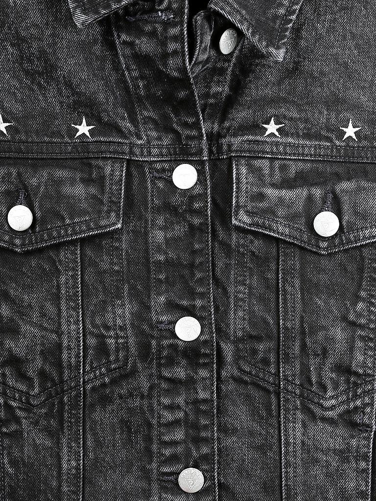 GUESS | Jeansjacke  | schwarz
