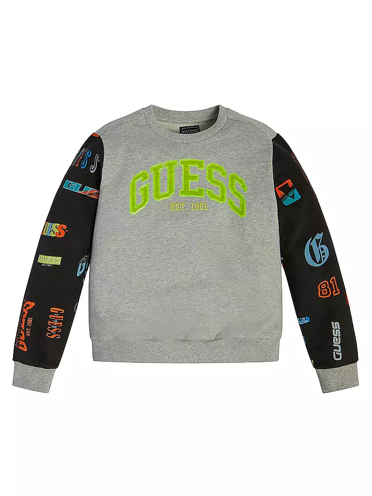 GUESS | Jungen Sweater  | grau