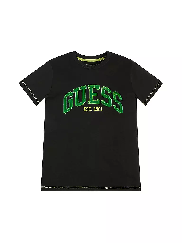 GUESS | Jungen T-Shirt  | schwarz